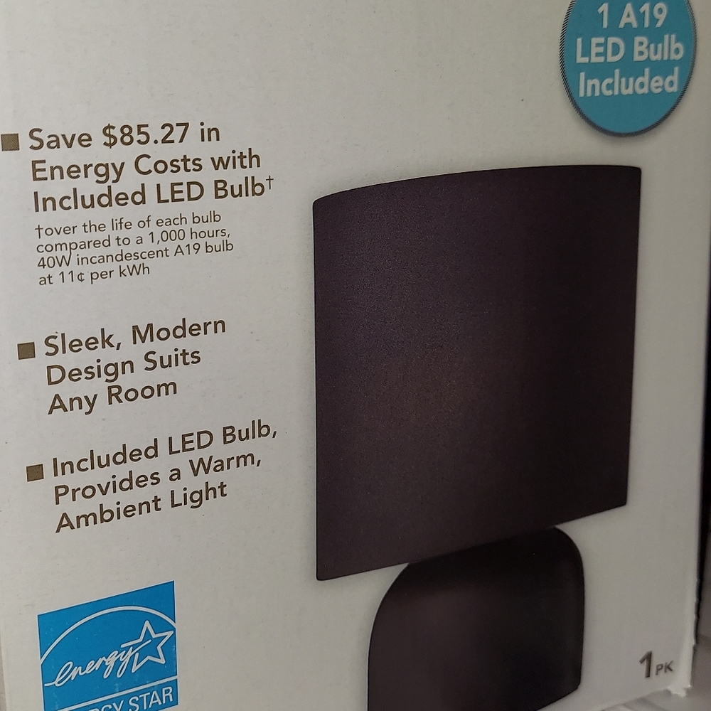 Black Table Lamp